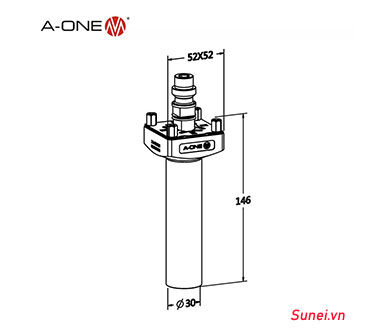 Chốt kiểm tra Ø50 A-one 3A-100031