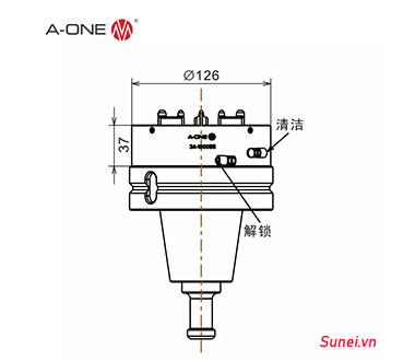 Mâm cặp A-one 3A-100055 - Ảnh 2