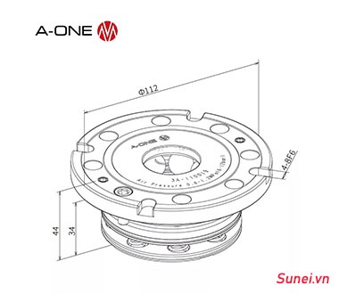 Mâm cặp 3A-110019 - Ảnh 2