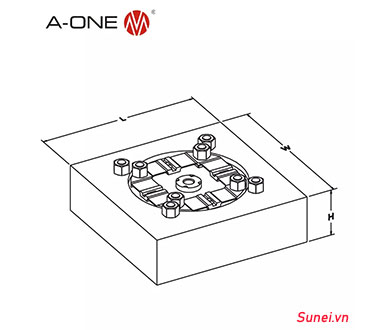 Tấm từ A-one 3A-110201 - Sunei