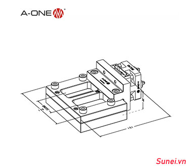 Ê tô cắt dây A-one 3A-200006 - Ảnh 2