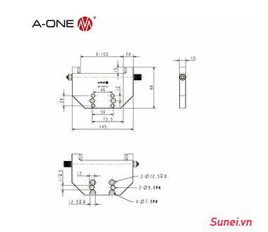 Ê tô A-one 3A-200131 - Super vise - Ảnh 2