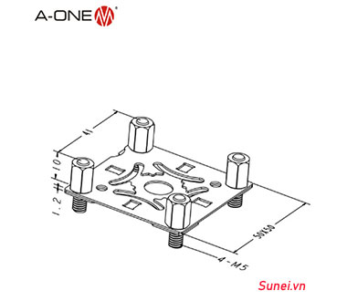 Tấm định tâm 50 3A-400003 - Ảnh 2