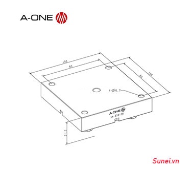 Đầu kẹp điện cực A-one 3A-500128 - Ảnh 2