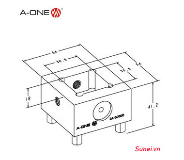 Đầu kẹp điện cực A-one 3A-501105 - Ảnh 2