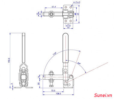 Cam kẹp GH11412