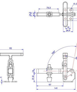 Thông số Cam kẹp GH12133