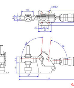 Thông số kỹ thuật Cam kẹp GH20752B