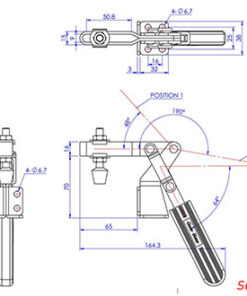 Thông số kỹ thuật Cam kẹp GH20820