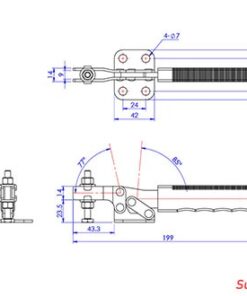 Thông số kỹ thuật Cam kẹp GH21382