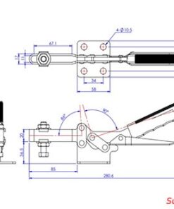 Thông số Cam kẹp GH21385